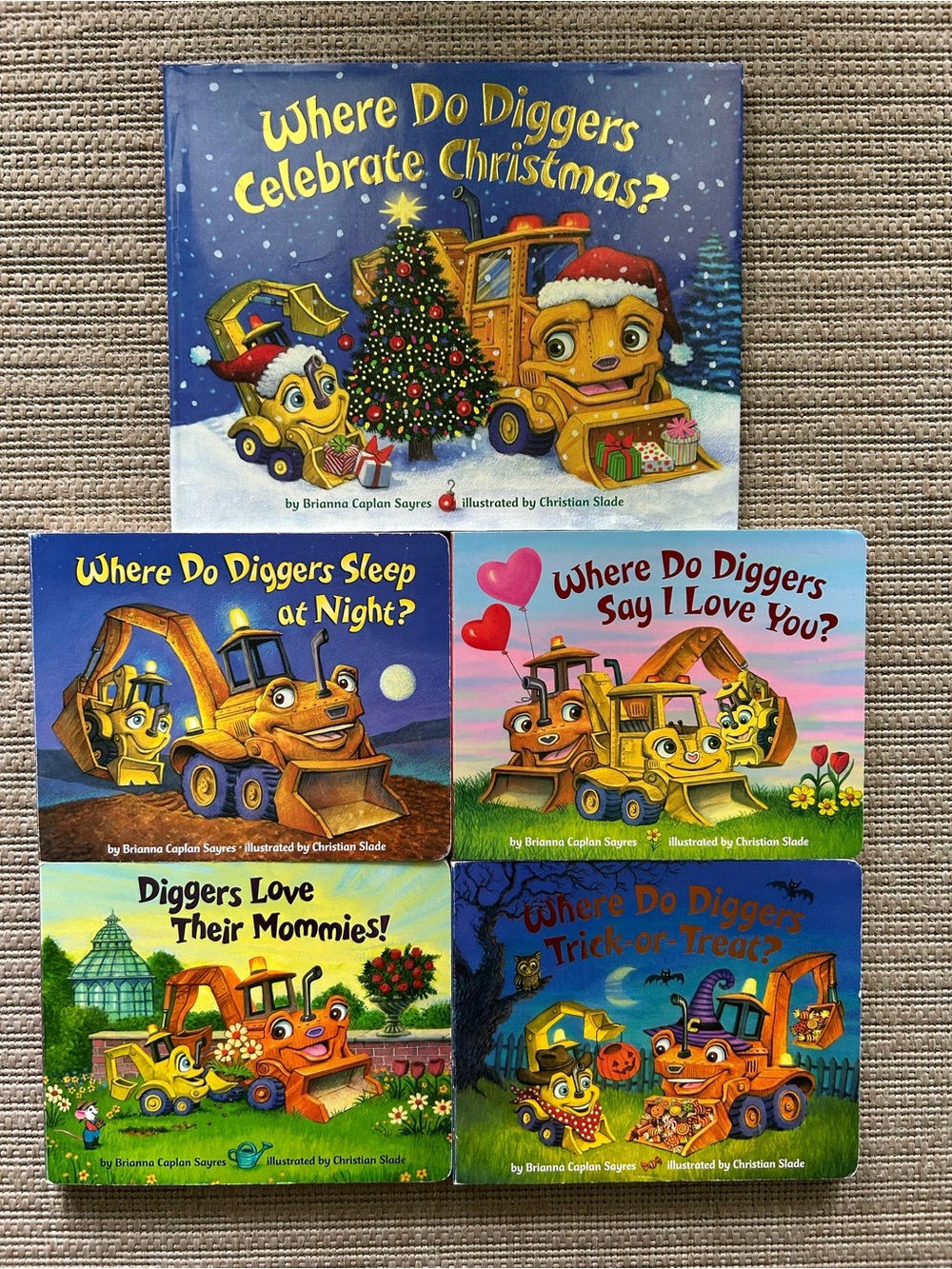 Where Do Diggers… Transportation Board Books